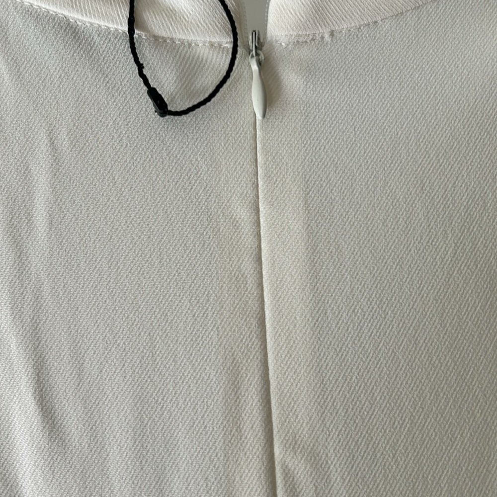 NWT ZARA Flowy Midi Dress Elegant White Maxi Dress - Picture 8 of 14
